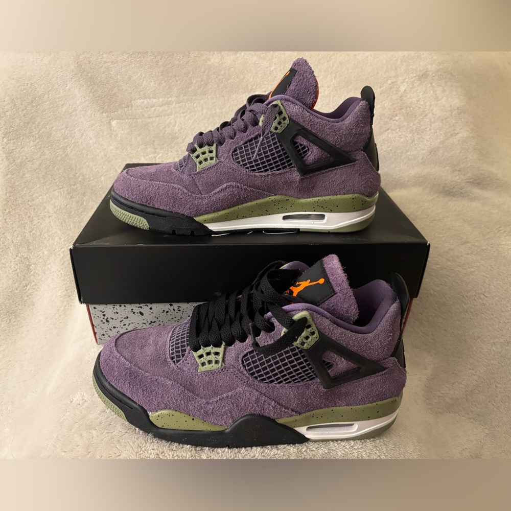 Nike Air Jordan 4 Retro - Canyon Purple Shoes